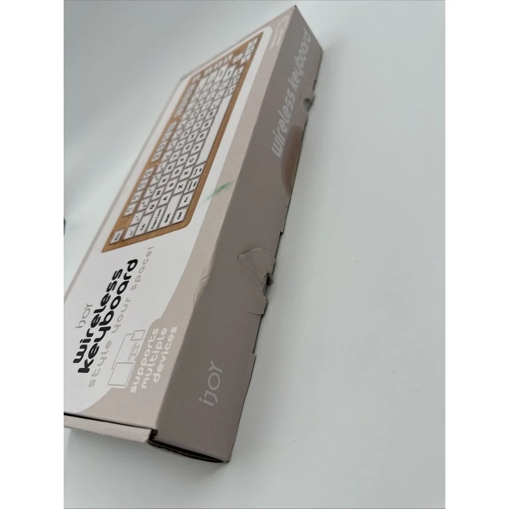iJoy Wireless Wooden Keyboard - Open Box